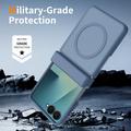 Samsung Galaxy Z Flip8 UltraGuard Matte MagSafe Case - Blue