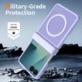 Samsung Galaxy Z Flip8 UltraGuard Matte MagSafe Case - Dark Purple