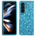 Samsung Galaxy Z Fold6 Glitter Series Hybrid Case - Blue
