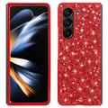 Samsung Galaxy Z Fold6 Glitter Series Hybrid Case - Red