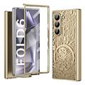 Samsung Galaxy Z Fold6 Mechanical Legend Electroplated Plastic Case - Gold