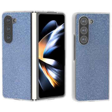 Samsung Galaxy Z Fold6 Rhinestone Texture Hybrid Case - Blue