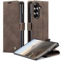 Samsung Galaxy Z Fold7 Caseme 013 Series Wallet Case - Coffee