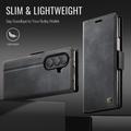 Samsung Galaxy Z Fold7 Caseme 033 Calf Texture Wallet Case with RFID Blocking - Black