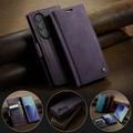 Samsung Galaxy Z Fold7 Caseme 033 Calf Texture Wallet Case with RFID Blocking