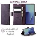 Samsung Galaxy Z Fold7 Caseme 033 Calf Texture Wallet Case with RFID Blocking
