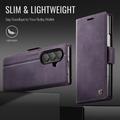 Samsung Galaxy Z Fold7 Caseme 033 Calf Texture Wallet Case with RFID Blocking