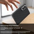 Samsung Galaxy Z Fold8 Benks ArmorGrid 3D Woven Aramid Fiber Magnetic Case – Black