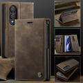 Samsung Galaxy Z Fold8 Caseme 033 Calf Texture Wallet Case with RFID Blocking