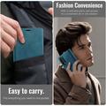 Samsung Galaxy Z Fold8 Caseme 033 Calf Texture Wallet Case with RFID Blocking - Green