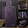 Samsung Galaxy Z Fold8 Caseme 033 Calf Texture Wallet Case with RFID Blocking - Purple