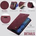 Samsung Galaxy Z Fold8 Caseme 033 Calf Texture Wallet Case with RFID Blocking - Red