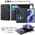 Samsung Galaxy Z Fold8 Caseme C49 2-in-1 Detachable Wallet Case - MagSafe Compatible, RFID - Black