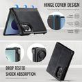 Samsung Galaxy Z Fold8 Caseme C49 2-in-1 Detachable Wallet Case - MagSafe Compatible, RFID - Black