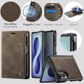 Samsung Galaxy Z Fold8 Caseme C49 2-in-1 Detachable Wallet Case - MagSafe Compatible, RFID - Coffee