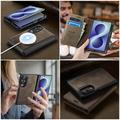 Samsung Galaxy Z Fold8 Caseme C49 2-in-1 Detachable Wallet Case - MagSafe Compatible, RFID - Coffee