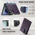 Samsung Galaxy Z Fold8 Caseme C49 2-in-1 Detachable Wallet Case - MagSafe Compatible, RFID - Purple