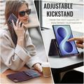 Samsung Galaxy Z Fold8 Caseme C49 2-in-1 Detachable Wallet Case - MagSafe Compatible, RFID - Purple