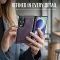 Samsung Galaxy Z Fold8 Caseme C49 2-in-1 Detachable Wallet Case - MagSafe Compatible, RFID - Purple