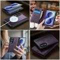 Samsung Galaxy Z Fold8 Caseme C49 2-in-1 Detachable Wallet Case - MagSafe Compatible, RFID - Purple