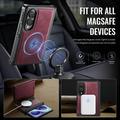 Samsung Galaxy Z Fold8 Caseme C49 2-in-1 Detachable Wallet Case - MagSafe Compatible, RFID - Red