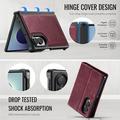 Samsung Galaxy Z Fold8 Caseme C49 2-in-1 Detachable Wallet Case - MagSafe Compatible, RFID - Red