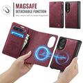 Samsung Galaxy Z Fold8 Caseme C49 2-in-1 Detachable Wallet Case - MagSafe Compatible, RFID - Red