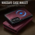 Samsung Galaxy Z Fold8 Caseme C49 2-in-1 Detachable Wallet Case - MagSafe Compatible, RFID - Red