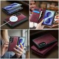 Samsung Galaxy Z Fold8 Caseme C49 2-in-1 Detachable Wallet Case - MagSafe Compatible, RFID - Red