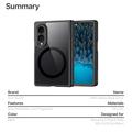 Samsung Galaxy Z Fold8 Dux Ducis Aimo Hybrid Case - Compatible with MagSafe - Black