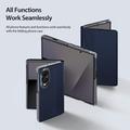 Samsung Galaxy Z Fold8 Dux Ducis Bril Flip Case - Blue