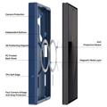 Samsung Galaxy Z Fold8 Dux Ducis Yind Hybrid Case - MagSafe Compatible - Dark Blue