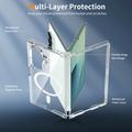 Samsung Galaxy Z Fold8 Ultra Hybrid Case - MagSafe Compatible - Transparent