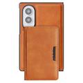 Samsung Galaxy Z Fold8 Magnetic Case with Card Wallet - Brown