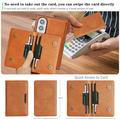 Samsung Galaxy Z Fold8 Magnetic Case with Card Wallet - Brown