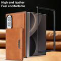 Samsung Galaxy Z Fold8 Magnetic Case with Card Wallet - Brown