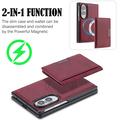 Samsung Galaxy Z Fold8 Magnetic Case with Card Wallet - Red