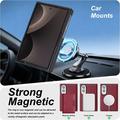 Samsung Galaxy Z Fold8 Magnetic Case with Card Wallet - Red