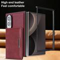 Samsung Galaxy Z Fold8 Magnetic Case with Card Wallet - Red
