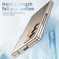 Samsung Galaxy Z Fold8 Ultra Magnetic Hinge Case with Stylus and Tempered Glass Screen Protector - Champagne Gold