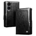 Samsung Galaxy Z Fold8 Qialino Classic Wallet Leather Case - Black