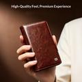 Samsung Galaxy Z Fold8 Qialino Classic Wallet Leather Case - Dark Brown