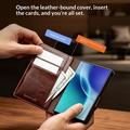 Samsung Galaxy Z Fold8 Qialino Classic Wallet Leather Case - Dark Brown