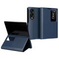 Samsung Galaxy Z Fold8 Smart Clear View Flip Case with Card Slot - Sapphire