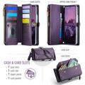 Samsung Galaxy Z Fold8 Ultra CaseMe C36 RFID Blocking Wallet Case - Purple