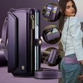 Samsung Galaxy Z Fold8 Ultra CaseMe C36 RFID Blocking Wallet Case - Purple