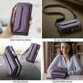 Samsung Galaxy Z Fold8 Ultra CaseMe C36 RFID Blocking Wallet Case - Purple