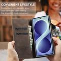 Samsung Galaxy Z Fold8 Ultra Caseme 013 Series Wallet Case - Coffee