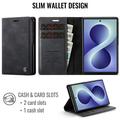 Samsung Galaxy Z Fold8 Ultra Caseme 033 Calf Texture Wallet Case with RFID Blocking - Black