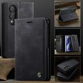 Samsung Galaxy Z Fold8 Ultra Caseme 033 Calf Texture Wallet Case with RFID Blocking - Black